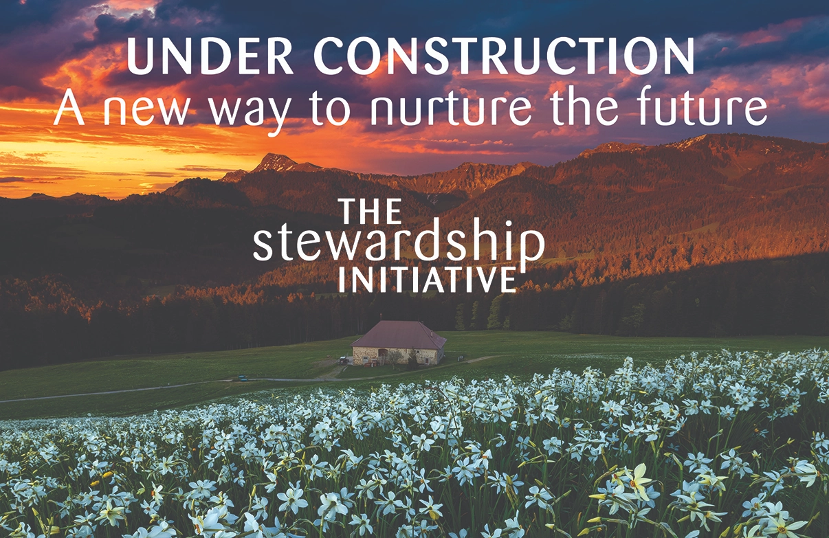 Under construction - The Stewardship Initiative: A new way to nurture the future.